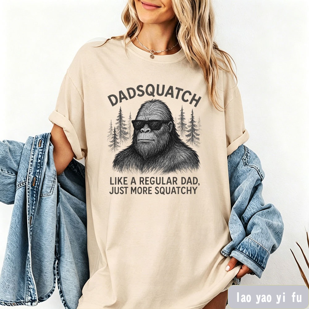 Outdoor Adventures Clothing - Cadeau amusant pour papa Bigfoot, imprimé