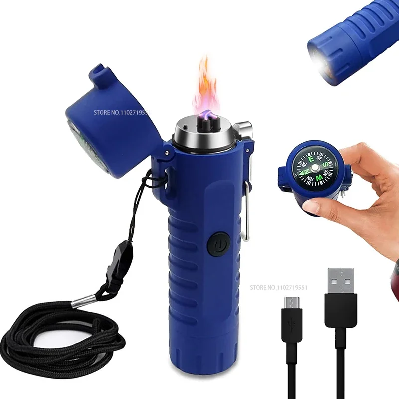 Outdoor Adventure Kit - Briquet Plasma à double Arc rechargeable