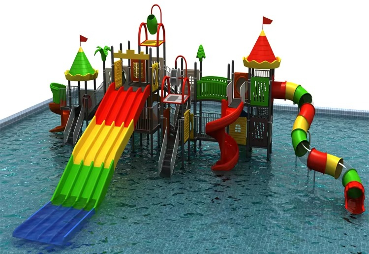 Outdoor Adventure Resorts - Toboggan aquatique commercial pour enfants, parc