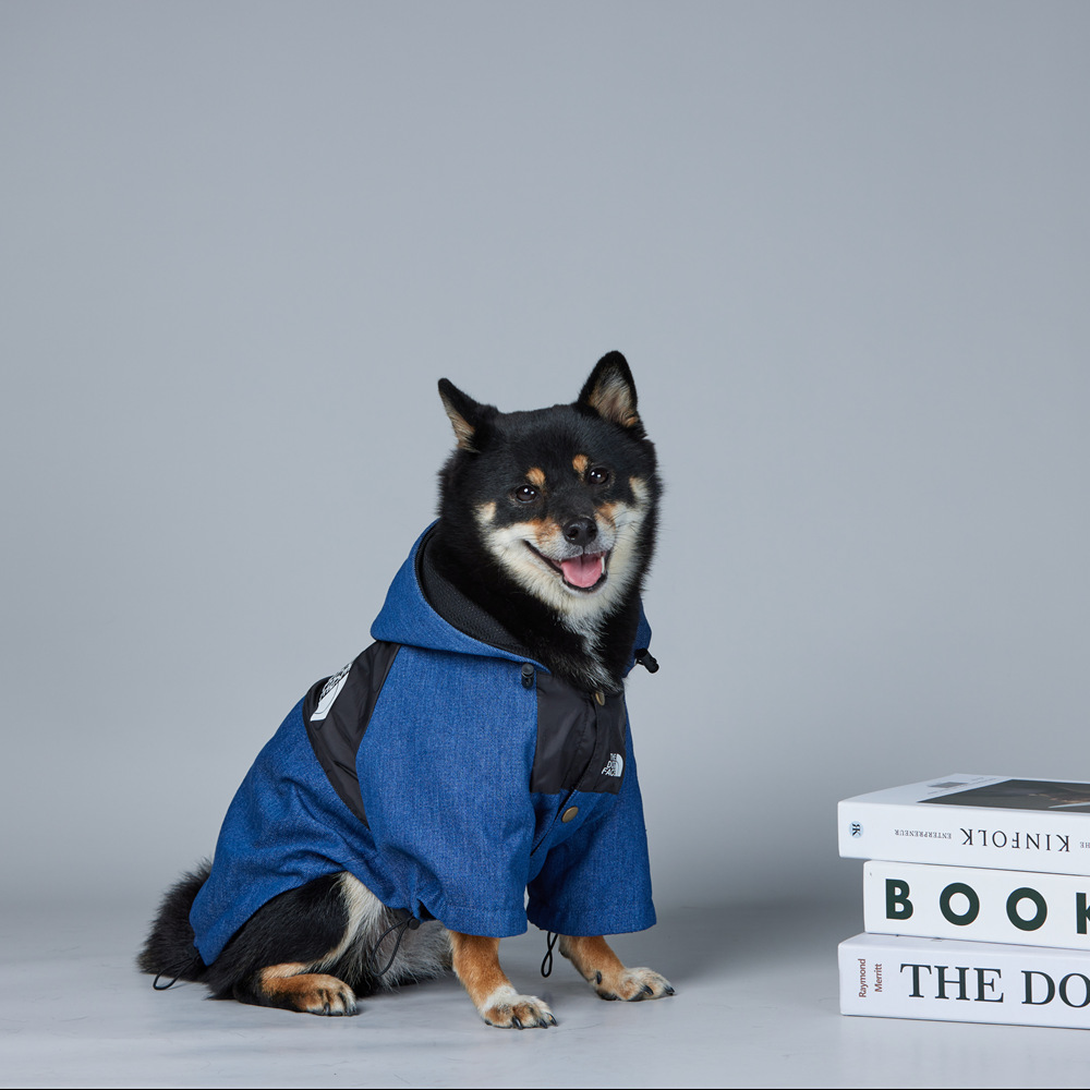 Outdoor Adventures Clothing - Veste thermique réfléchissante coupe-vent pour chien,