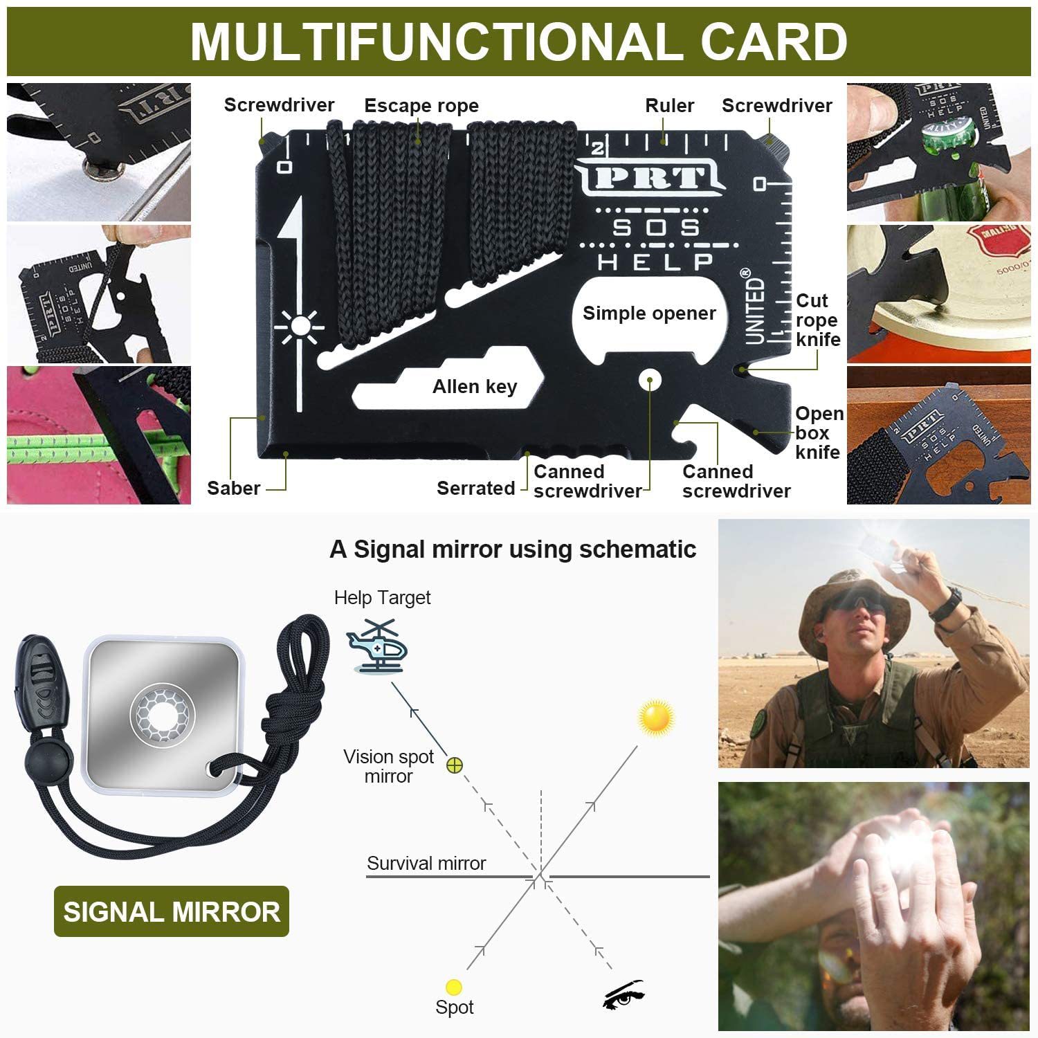 Kit d'outils de survie compact - Outdoor Adventure Kit avis et prix