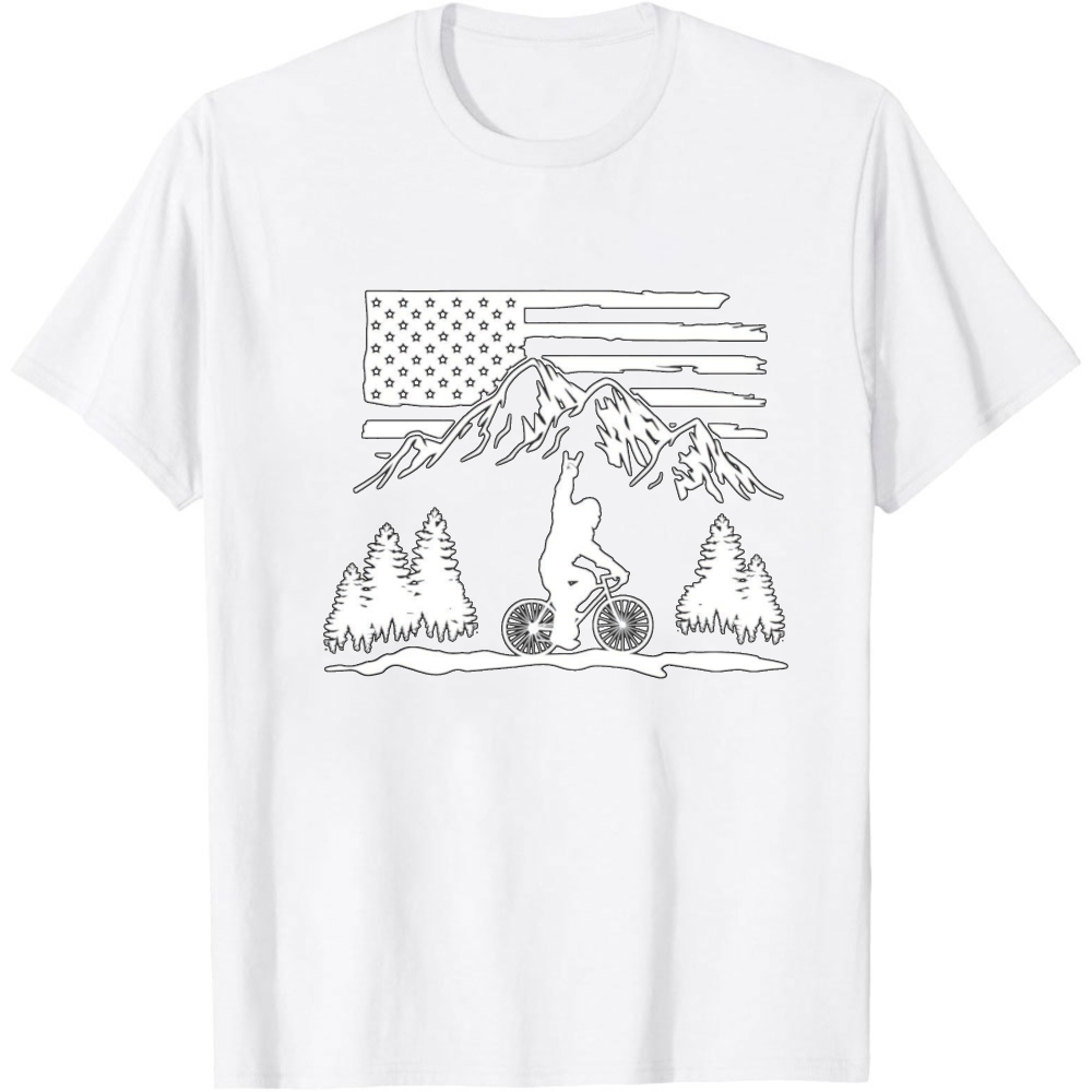 T-shirt pour homme avec drapea - Outdoor Adventure Usa avis et prix