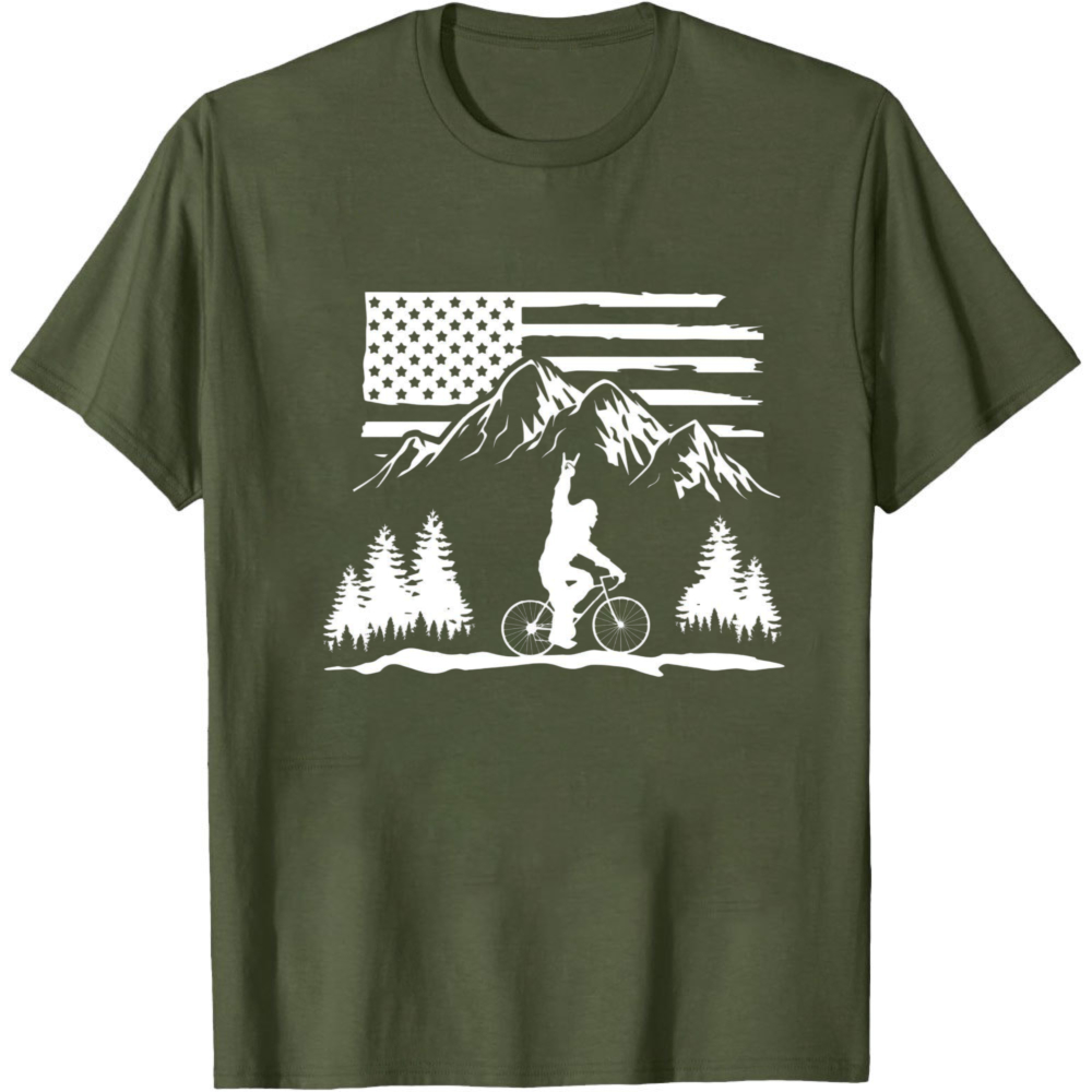 T-shirt pour homme avec drapea - Outdoor Adventure Usa avis et prix