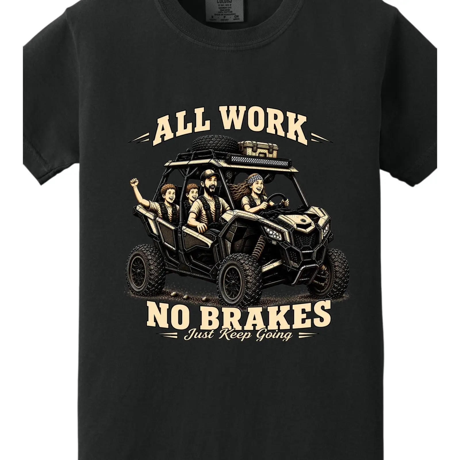 T-shirt UTV tout-terrain vinta - Outdoor Adventure Utv avis et prix
